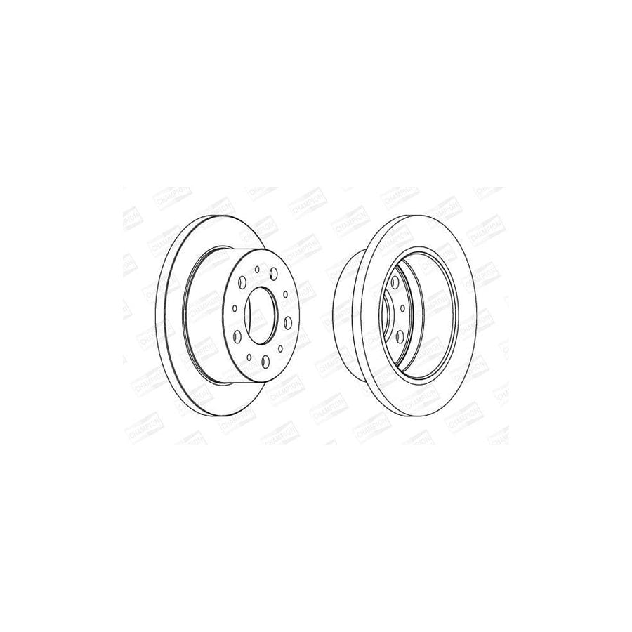 Champion 562753Ch Brake Disc