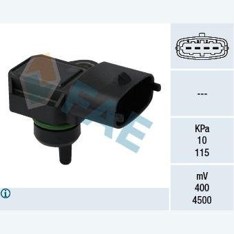 FAE AE15118 Intake Manifold Pressure Sensor