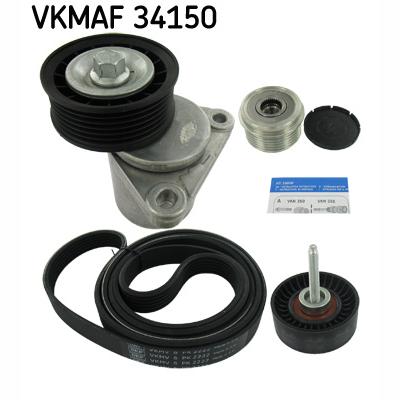 SKF VKMAF34150 V-Ribbed Belt Set
