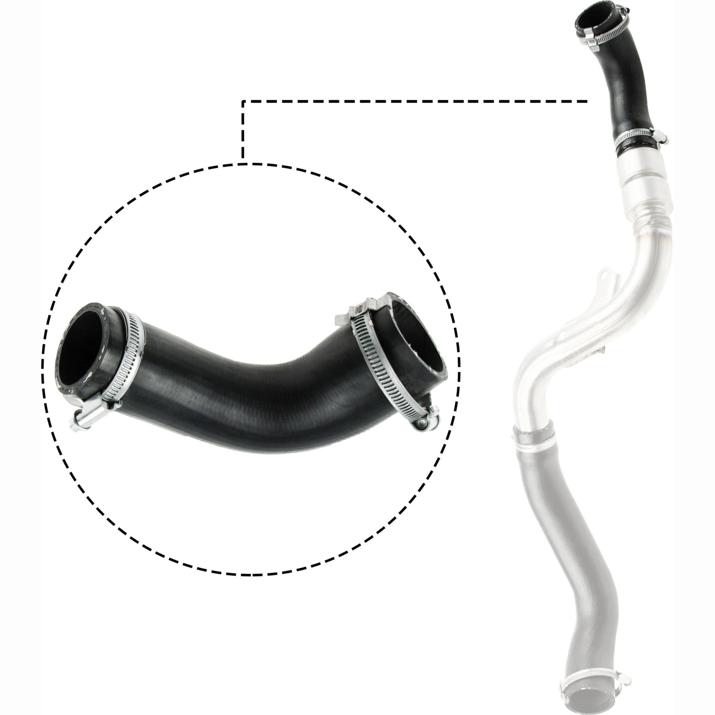GATES GAT09-0642 Charge Air Hose
