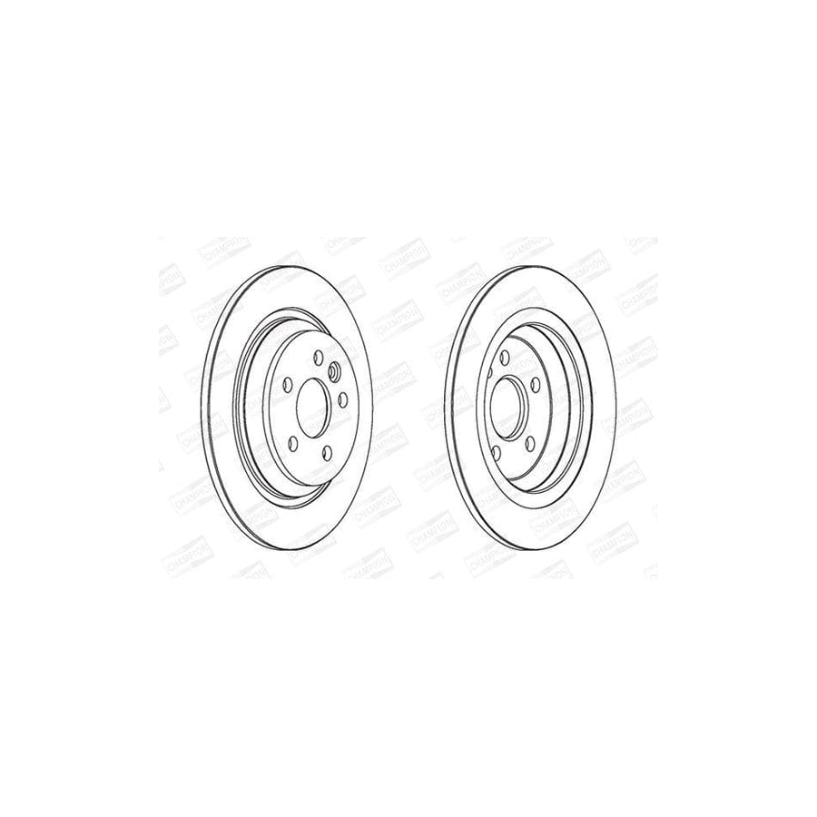 Champion 562741Ch Brake Disc