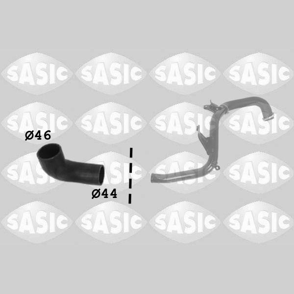 SASIC SAS3336281 Charge Air Hose