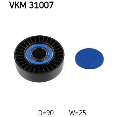 SKF VKM31007 V-Ribbed Belt Deflection/Guide Pulley