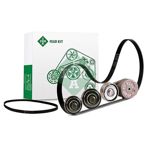 INA 529415210 V-Ribbed Belt Set