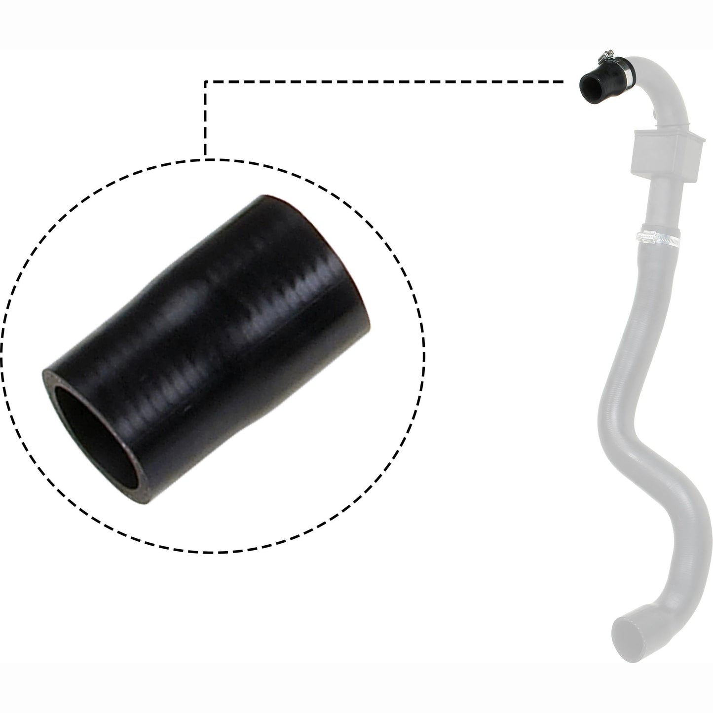 GATES GAT09-0520 Charge Air Hose