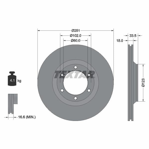 BLIC 6508-03-3279377K Brake Disc Splash Guard