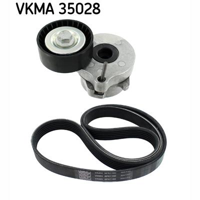 SKF VKMA35028 V-Ribbed Belt Set