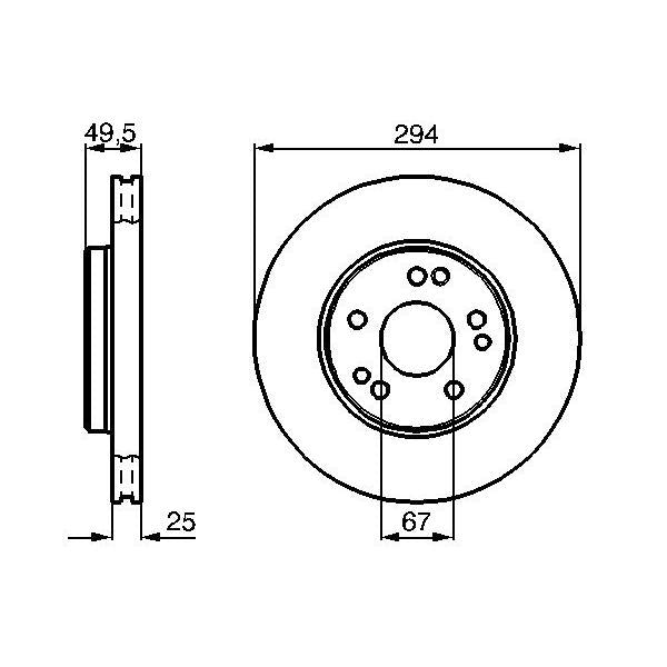 WABCO 9617011107 Parking Brake Valve