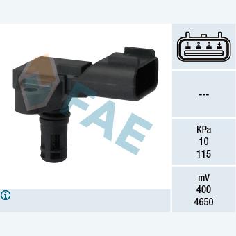 FAE AE15113 Intake Manifold Pressure Sensor