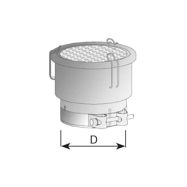 DINEX DIN40817 Exhaust Tip