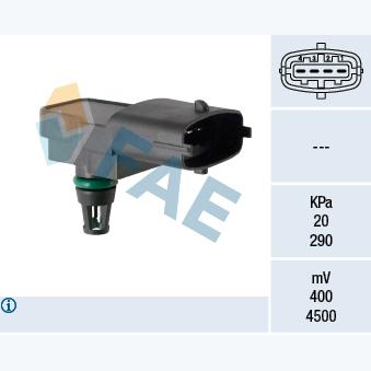 FAE AE15181 Boost Pressure Sensor