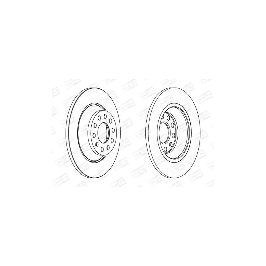 Champion 562438Ch Brake Disc for Audi A6