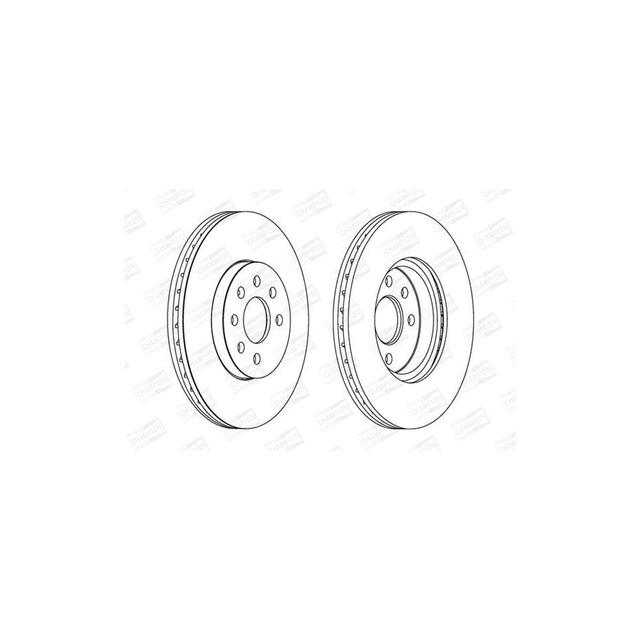 Champion 562278Ch Brake Disc