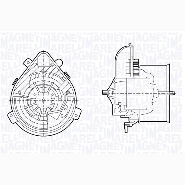 MAGNETI MARELLI 069412694010 Air Blower