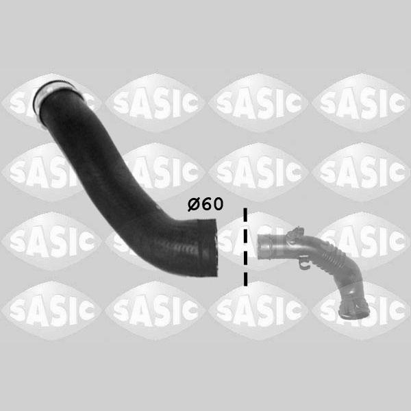 SASIC SAS3336027 Charge Air Hose