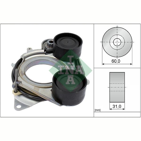 INA 534079310 V-Ribbed Belt Tensioner Lever