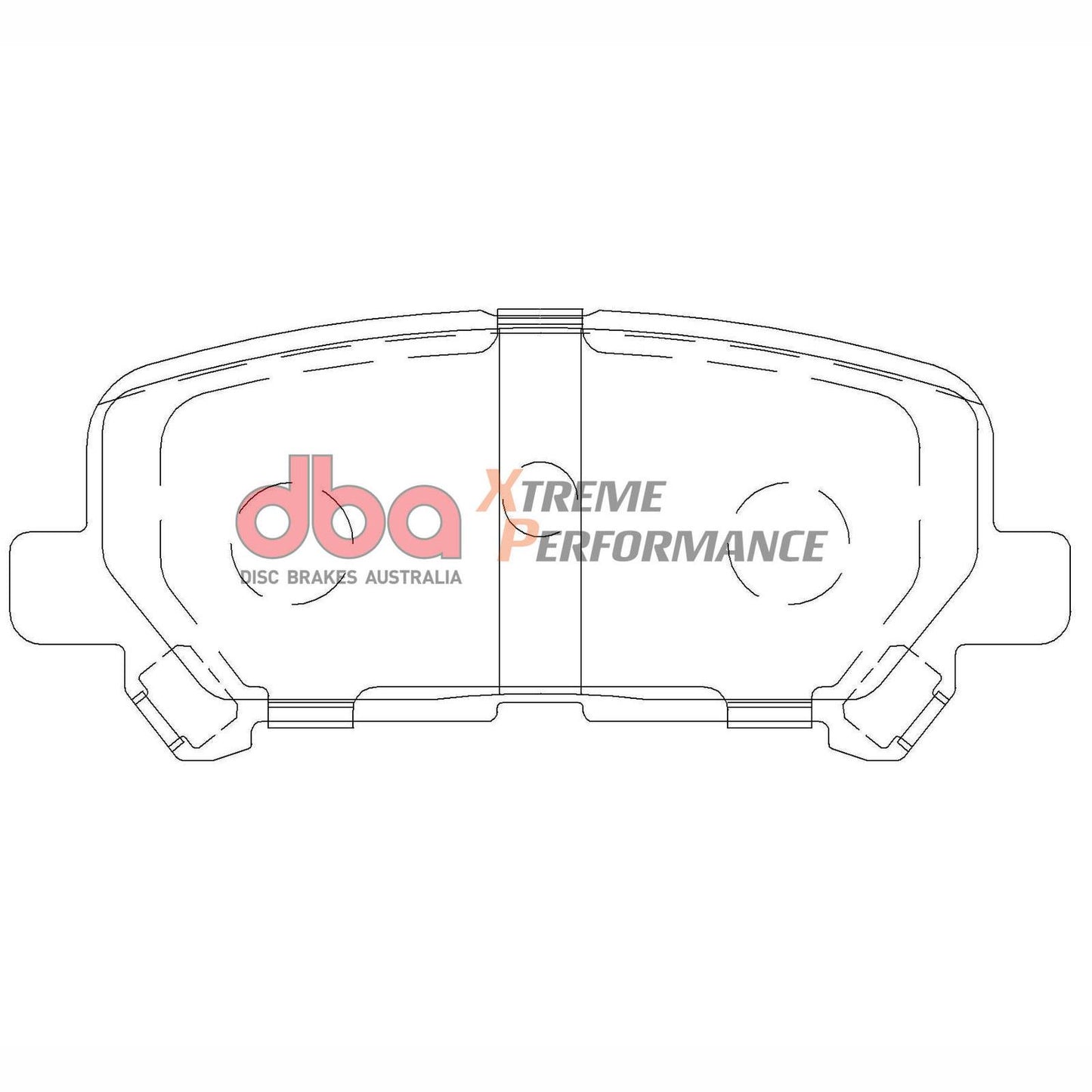 DBA DB2368XP High Performance Brake Pad Set