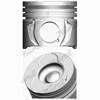 NURAL 87-424107-00 Piston