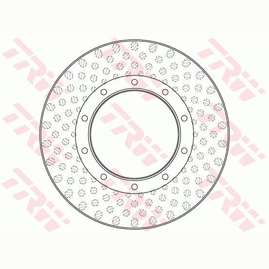 TRW MOTO DF5010S Brake Disc