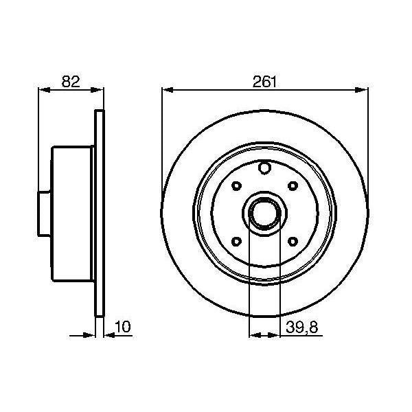 WABCO 9617230267 Parking Brake Valve