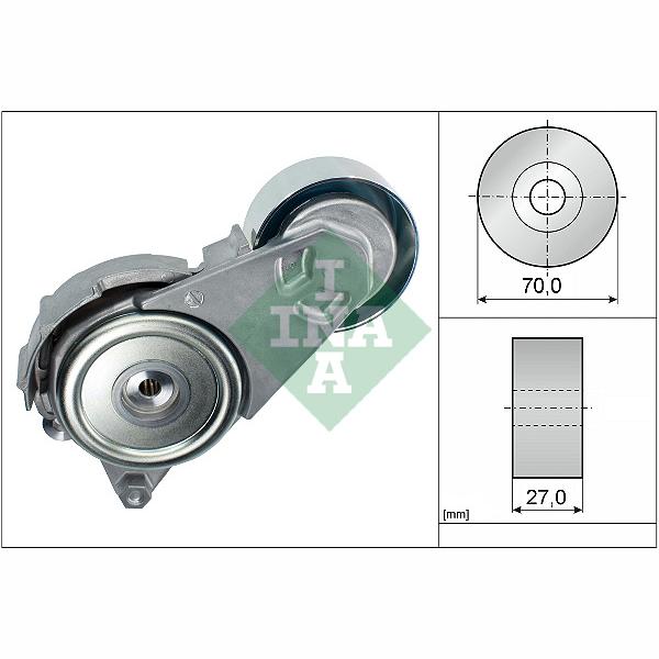 INA 534040810 V-Ribbed Belt Tensioner Lever