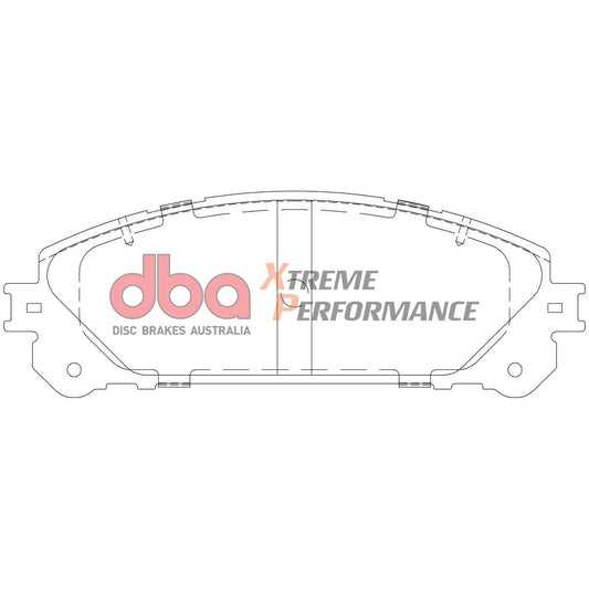 DBA DB2004XP High Performance Brake Pad Set