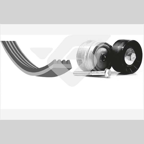 HUTCHINSON HUKHV75 V-Ribbed Belt Set