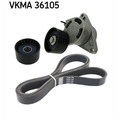 SKF VKMA36105 V-Ribbed Belt Set