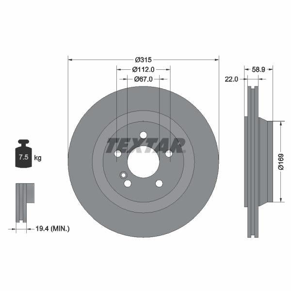 BLIC 6508-03-3528377K Brake Disc Splash Guard