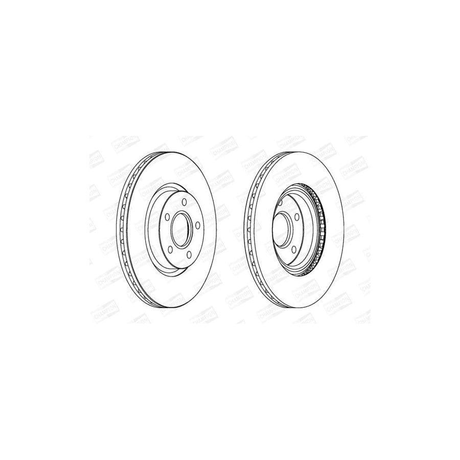 Champion 562363Ch Brake Disc
