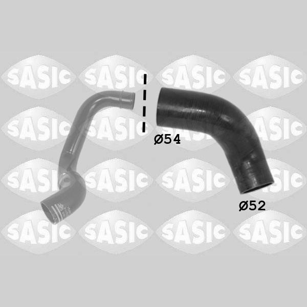 SASIC SAS3336279 Charge Air Hose