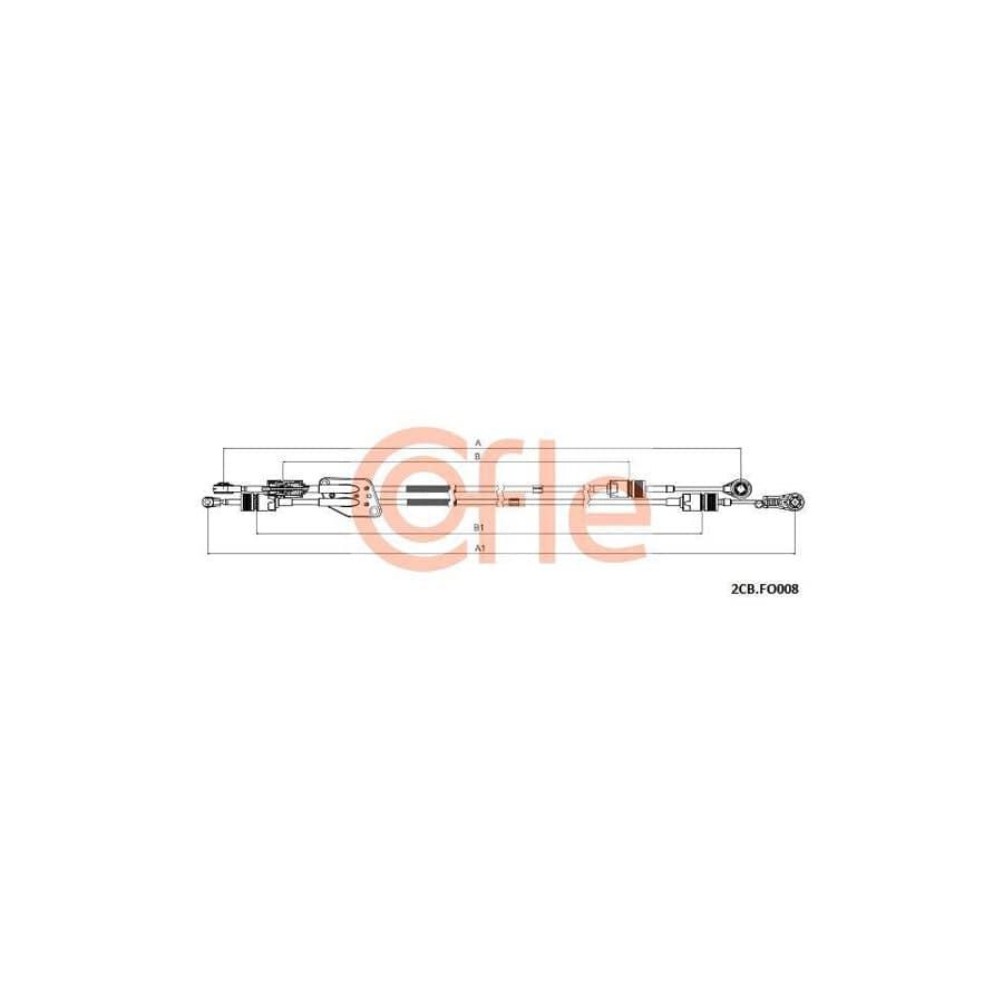Cofle 2Cb.Fo008 Cable, Manual Transmission