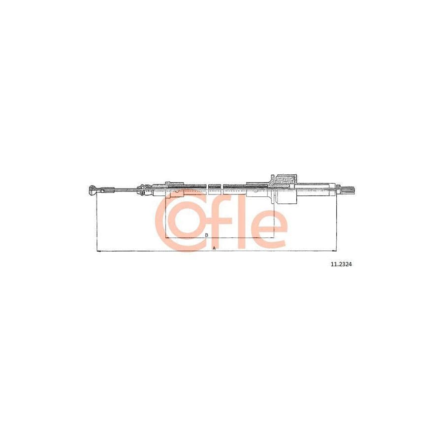 Cofle 92.11.2324 Clutch Cable
