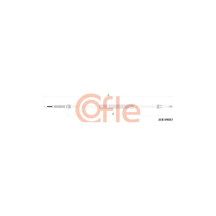 Cofle 2Cb.Vk017 Cable, Manual Transmission