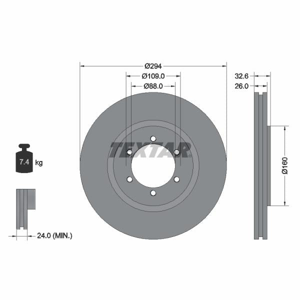 HERTH+BUSS JAKOPARTS J3321002 Brake Disc Splash Guard