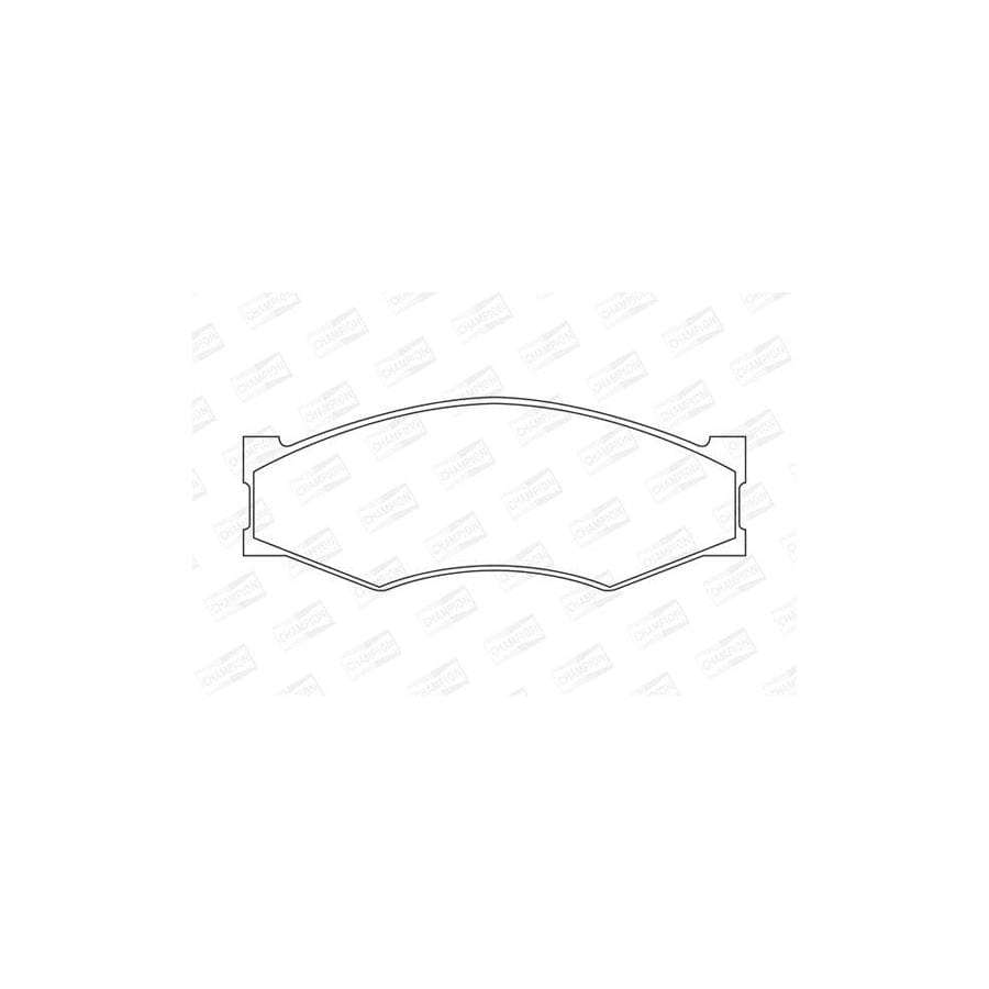 Champion 572312Ch Brake Pad Set