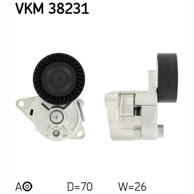 SKF VKM38231 V-Ribbed Belt Tensioner Lever