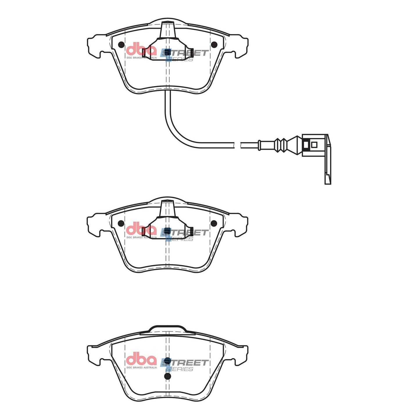 DBA DB2402SS Disc Brake Brake Pad Set