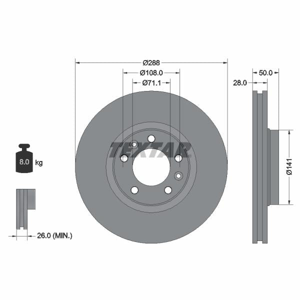 FEBI BILSTEIN FE171562 Brake Disc Splash Guard