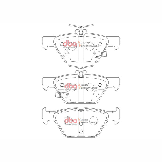 DBA DB2398XP High Performance Brake Pad Set