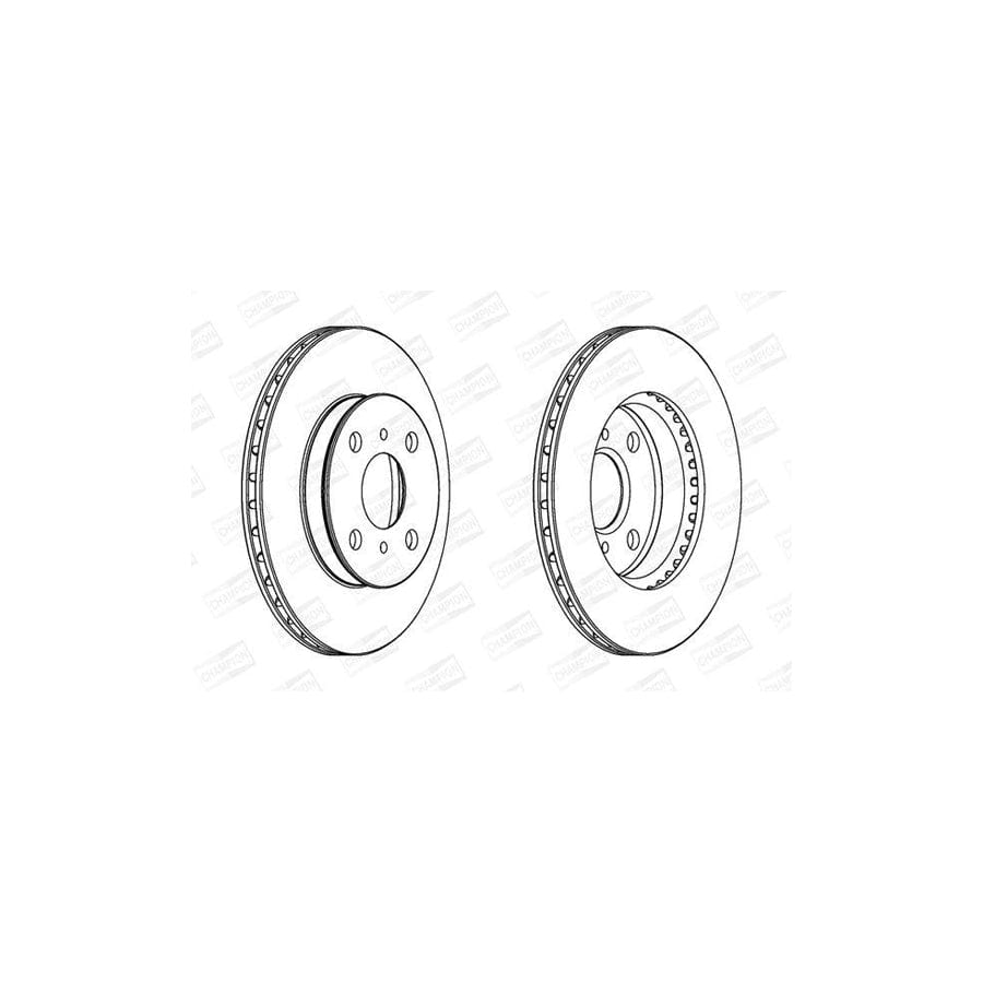 Champion 561672Ch Brake Disc