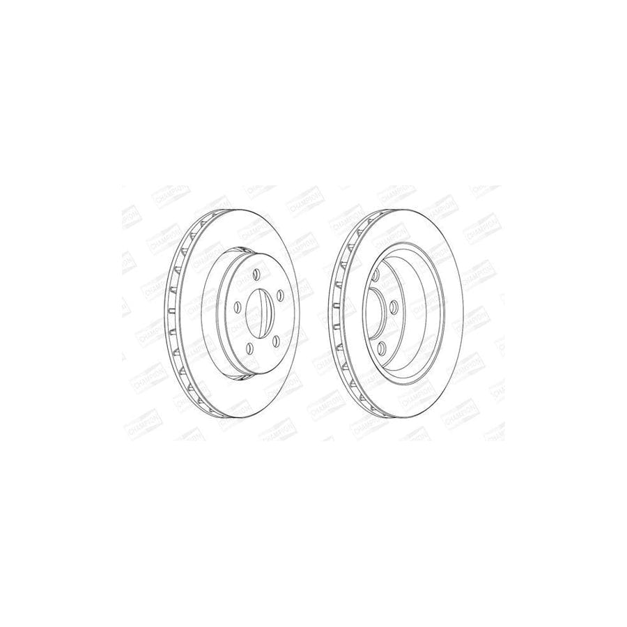Champion 563041Ch Brake Disc