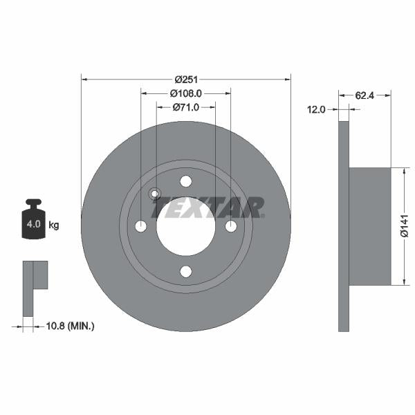 HERTH+BUSS JAKOPARTS J3273004 Brake Caliper Guide Sleeve Kit