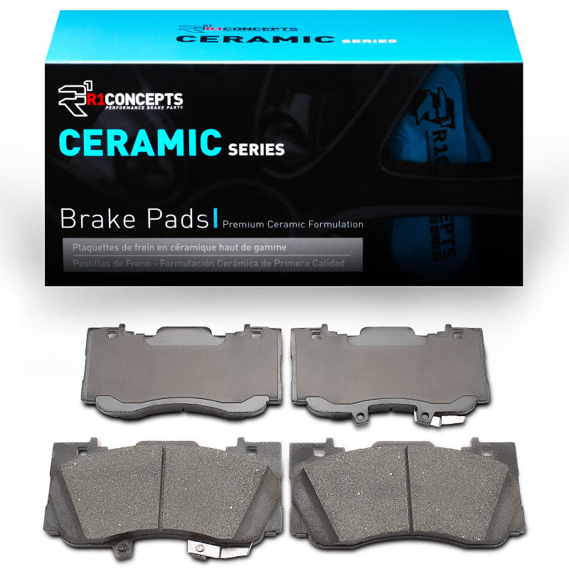 R1 Concepts R1 15-23 Ford Mustang Front R1 Ceramic Brake Pads