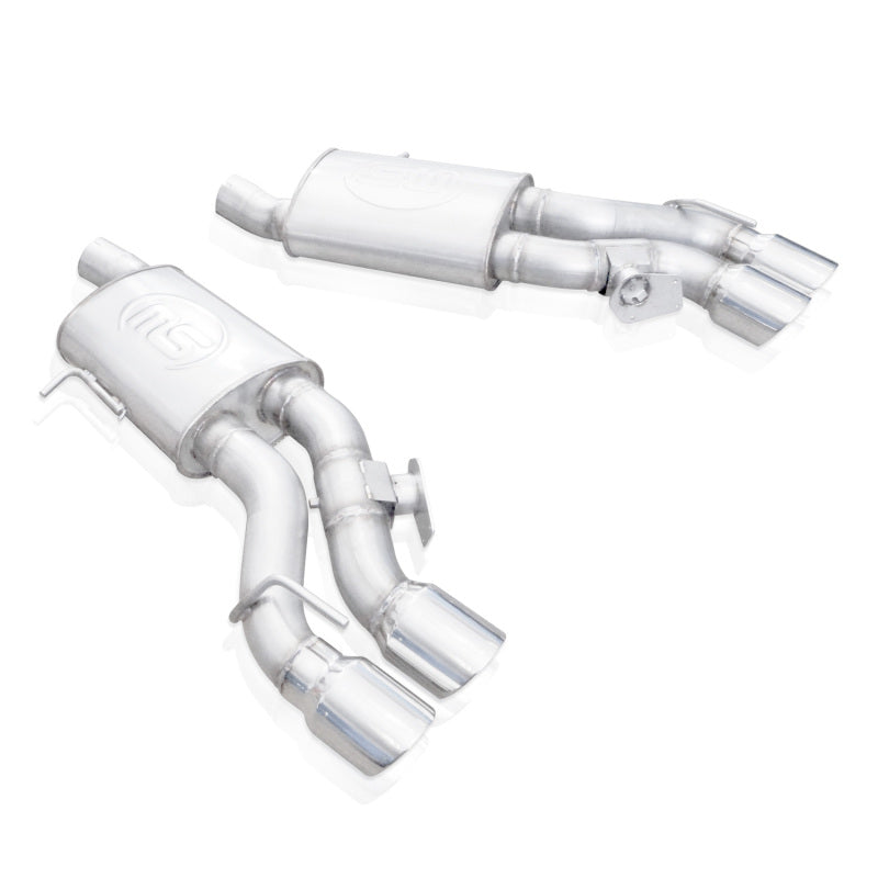 Stainless Works 2016-18 Cadillac CTS-V Sedan Axle Back System Dual-Mode Turbo Mufflers 4in Tips