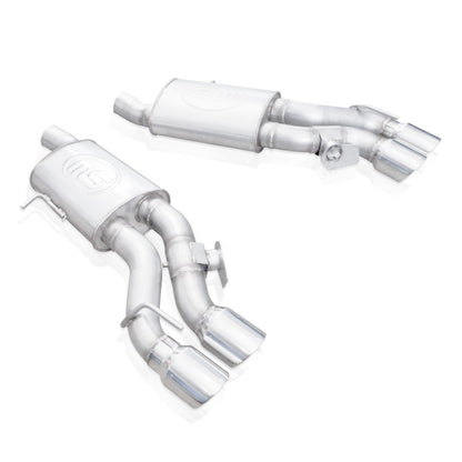 Stainless Works 2016-18 Cadillac CTS-V Sedan Axle Back System Dual-Mode Turbo Mufflers 4in Tips