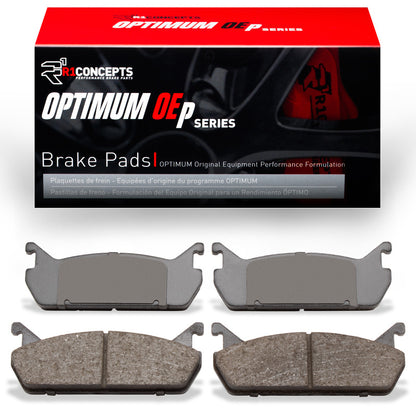 R1 Concepts R1 90-96 Ford Escort Rear R1 Optimum OE Brake Pads