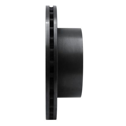 R1 Concepts R1 06-25 American Coach Patriot Rear Right Drilled & Slotted Black Brake Rotor