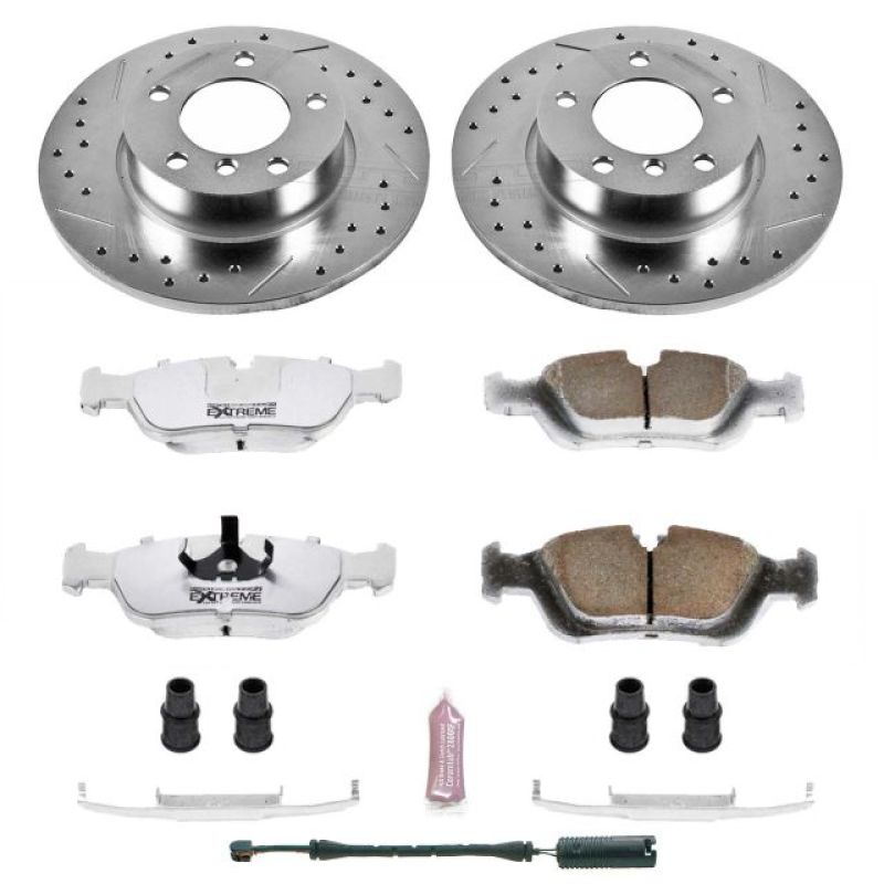 PowerStop Power Stop 95-99 BMW 318ti Front Z26 Street Warrior Brake Kit