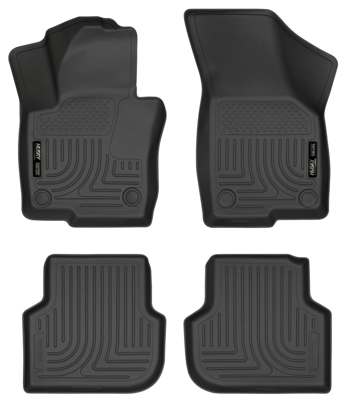 Husky Liners 2011 Volkswagen Jetta (Sedan) WeatherBeater Combo Black Floor Liners